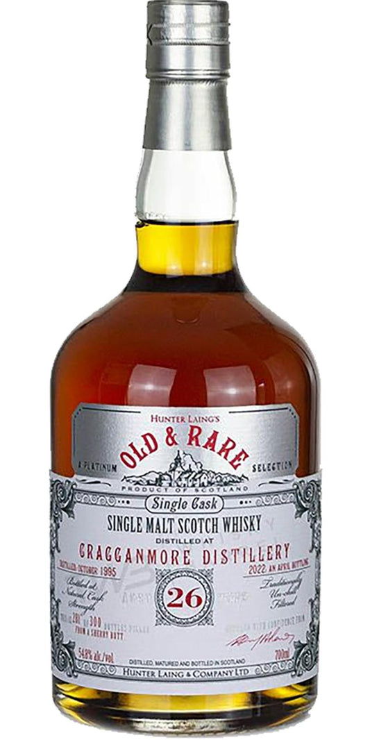 Cragganmore 26Yr 1995 (Old & Rare by Hunter Laing) 700ml