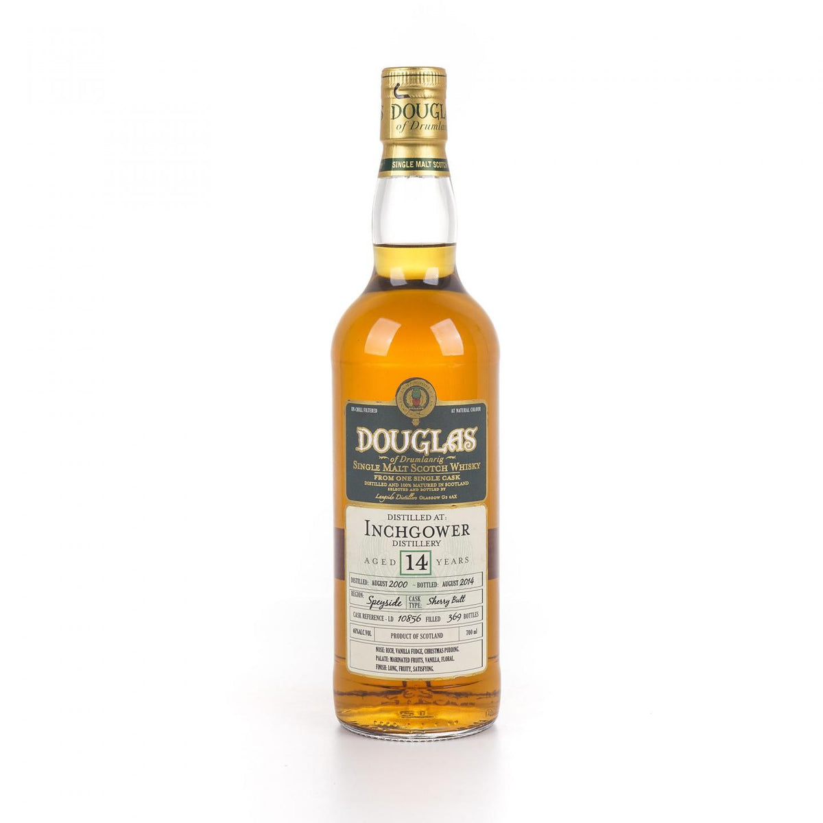 Inchgower 14Yr 2000-2014 Douglas of Drumlanrig 700ml