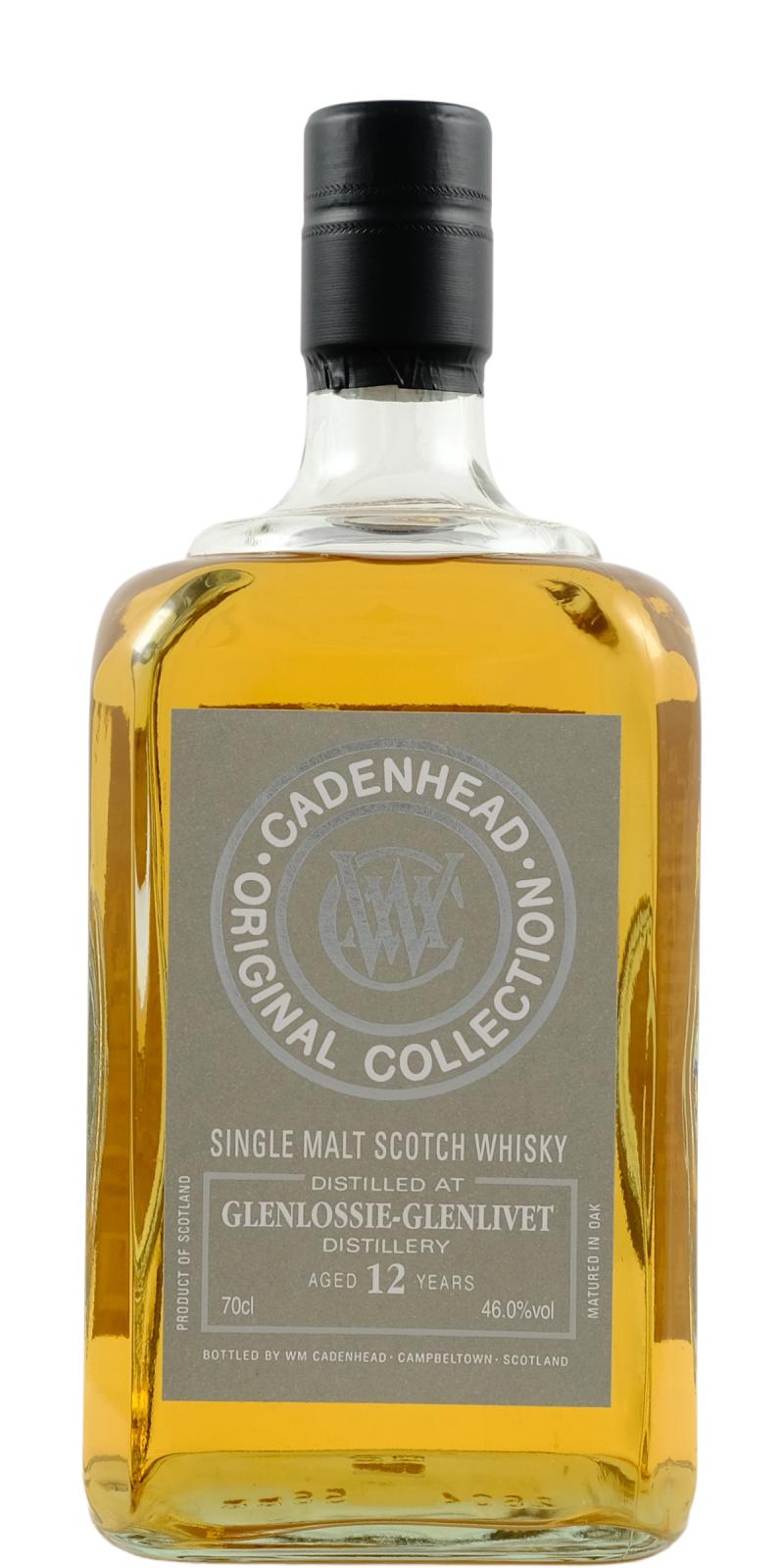 Glenlossie 12Yr Original Collection by Cadenhead 700ml