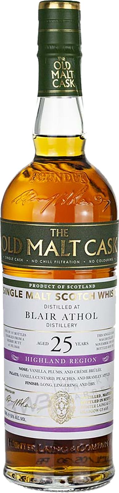 Blair Athol 25Yr 1995-2021 (Old Malt Cask by Hunter Laing) 700ml