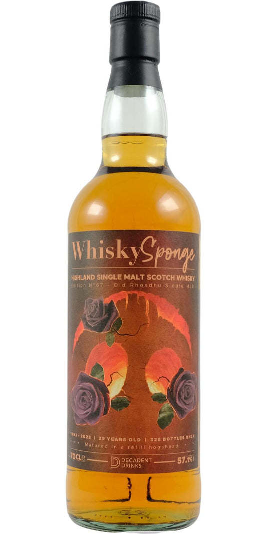 Old Rosdhu 29Yr (Whisky Sponge) 700ml