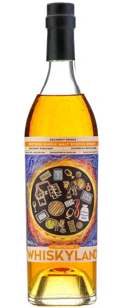 Gone Grant 30Yr 1994-2024 Whiskyland Chapter Nine by Decadent Drinks 700ml