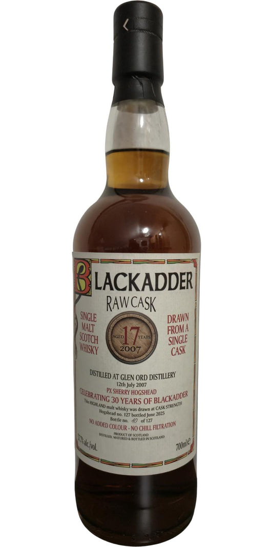 Glen Ord 17Yr 2007 Raw Cask by Blackadder 700ml