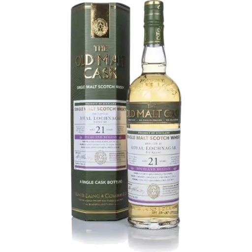 Royal Lochnagar 21YO 2000-2021 Old Malt Cask by Hunter Laing 700ml