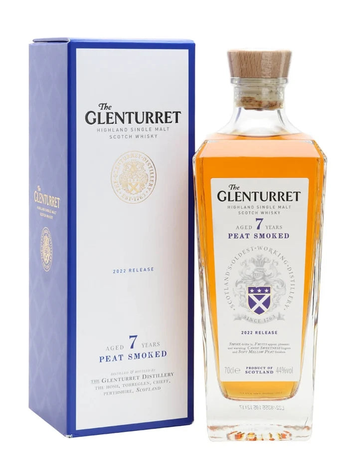Glenturret 7Yr Peat Smoked 2022 Release 700ml