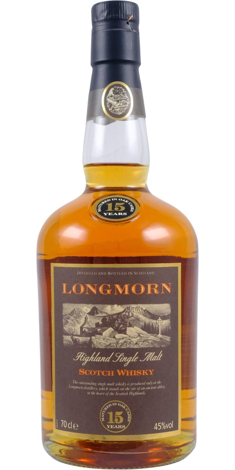 Longmorn 15Yr (Bottled in 1990s) 700ml