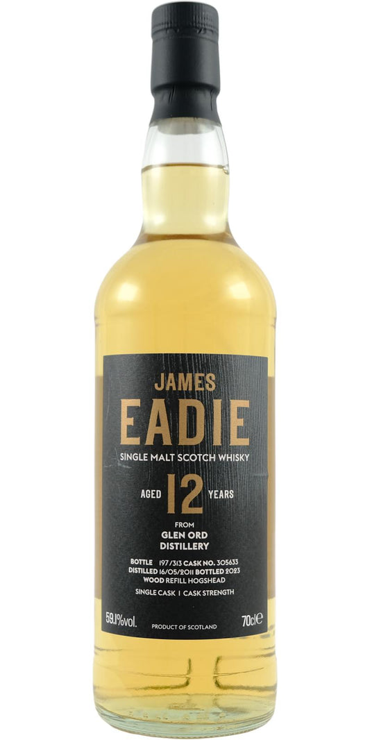 Glen Ord 12Yr #305633 Single Cask by James Eadie 700ml