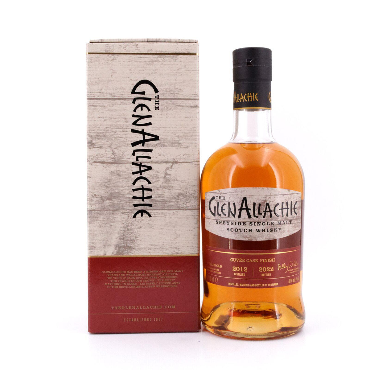 GlenAllachie 2012-2022 Cuvee Cask 700ml