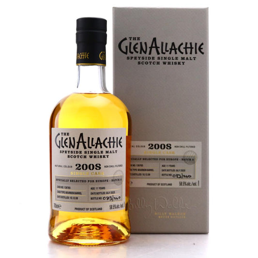 GlenAllachie 11Yr 2008-2020 #138765 Bourbon Barrel 700ml
