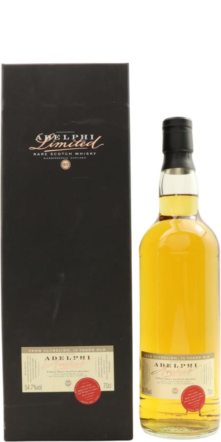 Clynelish 15Yr 1993-2008 by Adelphi 700ml