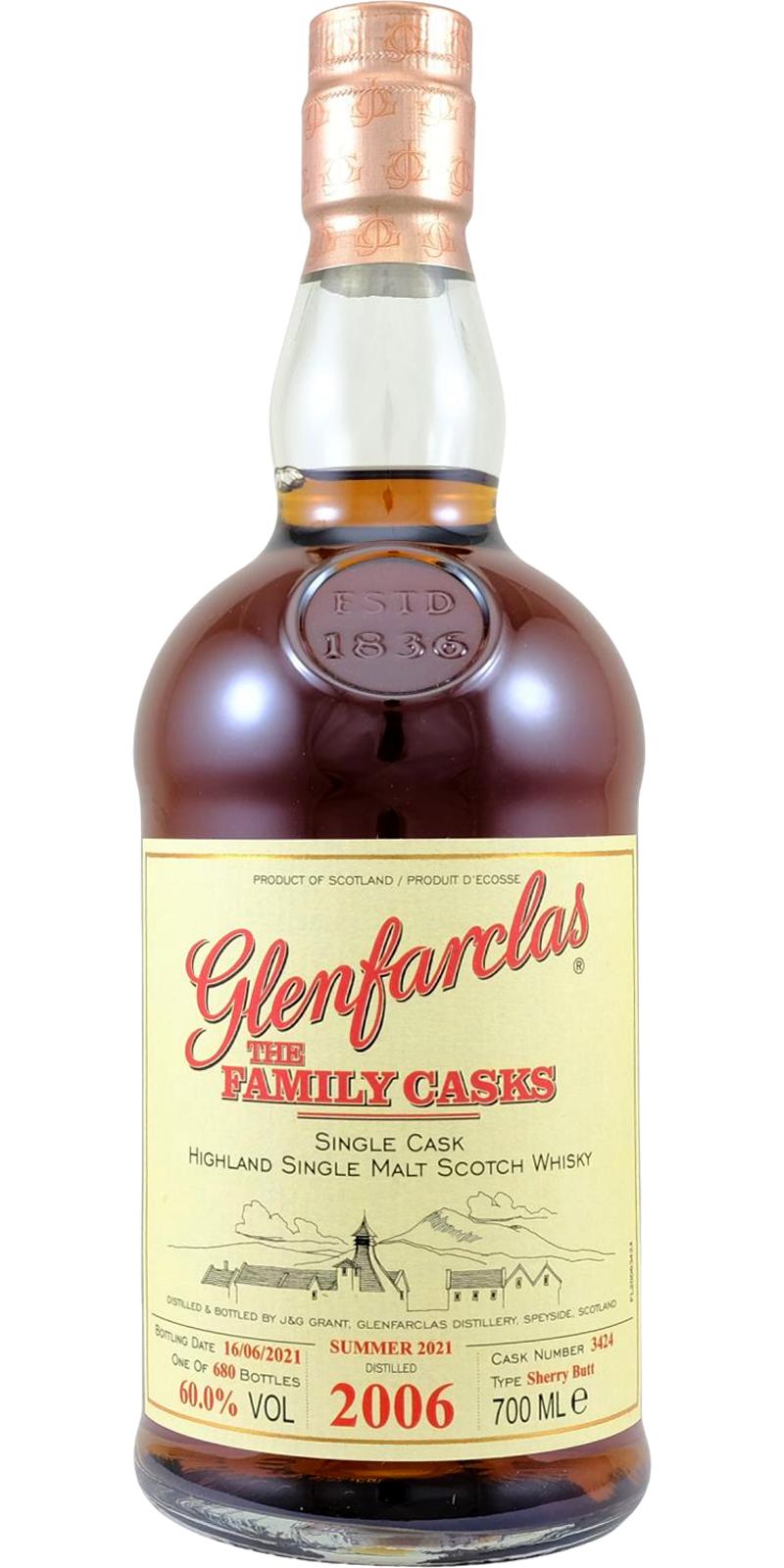 Glenfarclas Family Casks 2006-2021 #3424 700ml