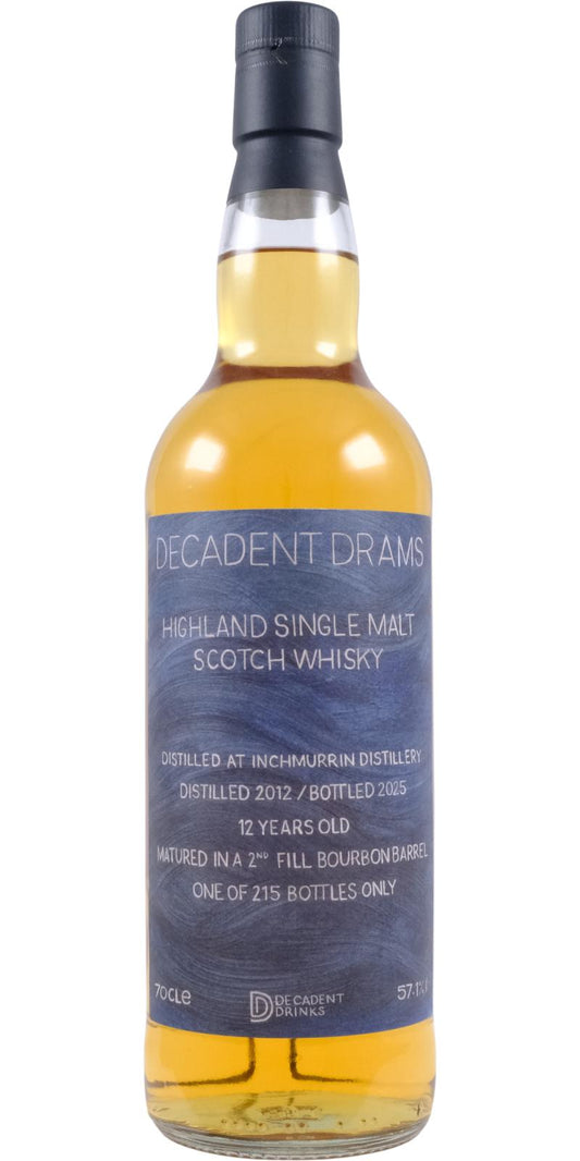Inchmurrin 12Yr by Decadent Drinks 700ml