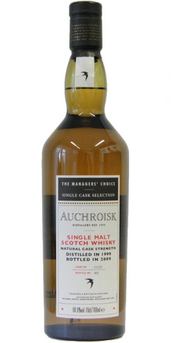 Auchroisk 1999-2009 #11323 The Manager's Choice 700ml
