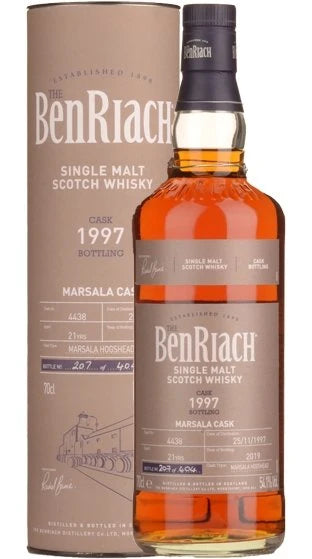 Benriach 21Yr 1995-2019 #7858 (Virgin Oak Hogshead, Batch 16) 700ml