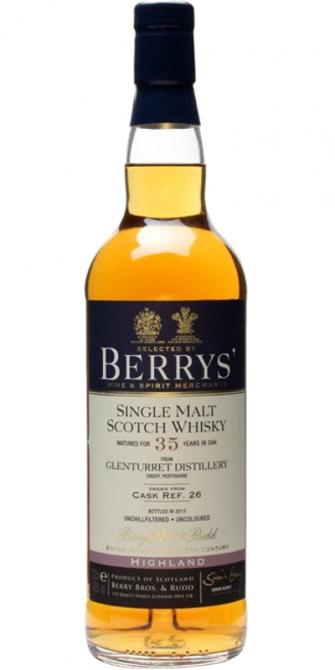 Glenturret 35Yr #26 by Berry Bros & Rudd 700ml