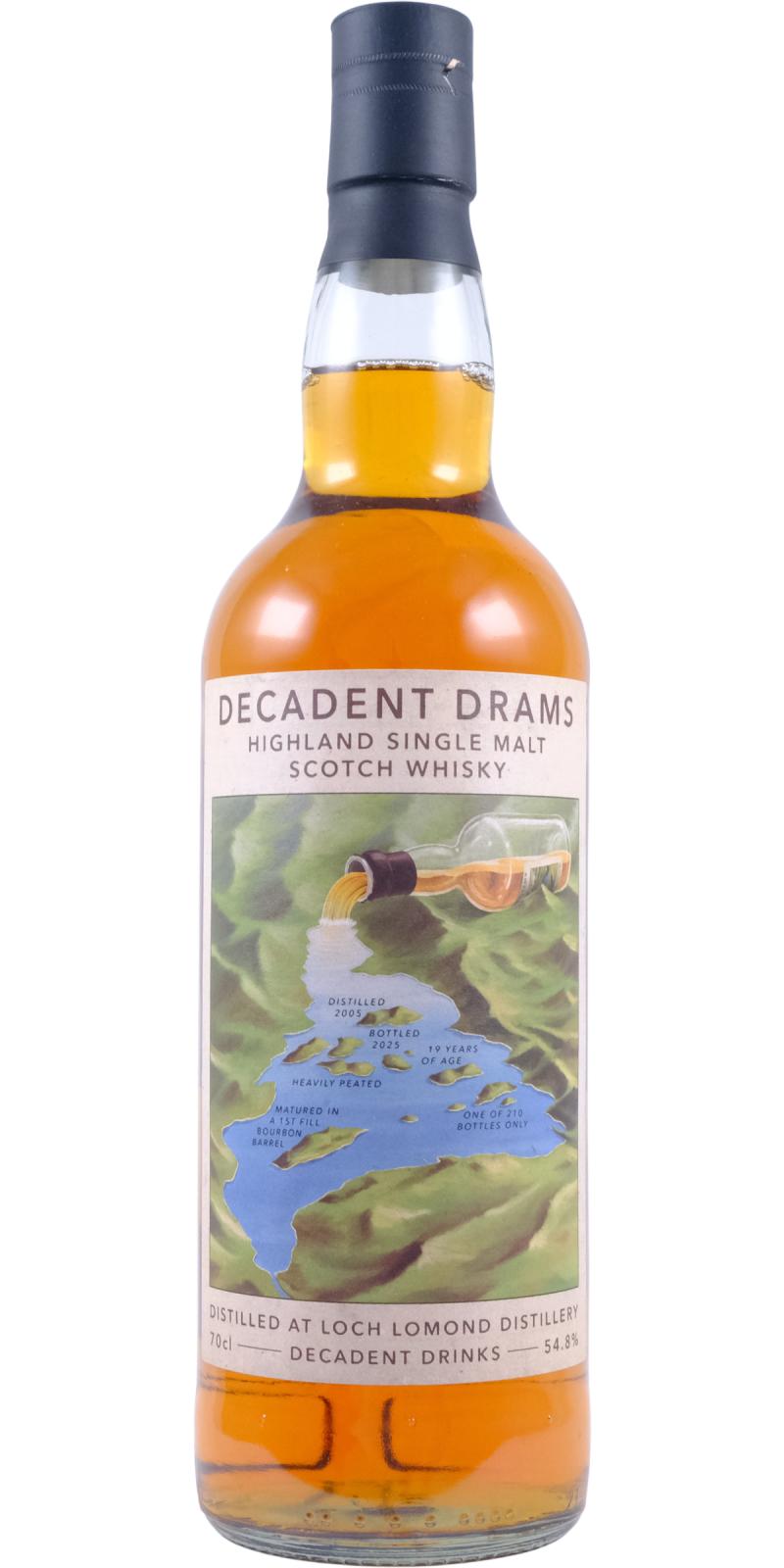 Loch Lomond 19Yr 2005 by Decadent Drinks 700ml