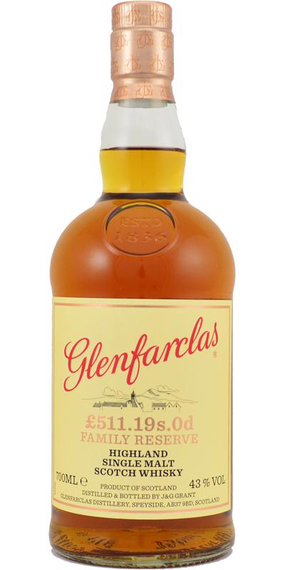 Glenfarclas 511.19s.0d 700ml