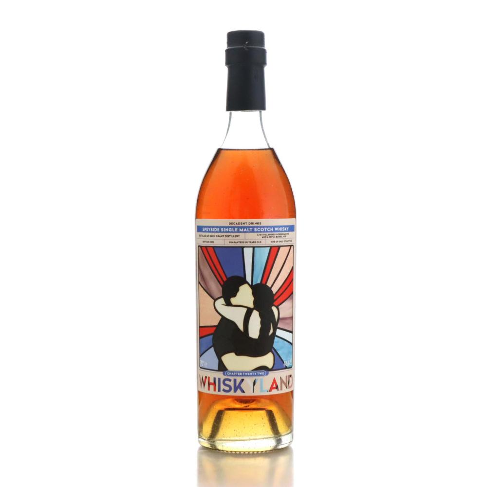 Glen Grant 30Yr Whiskyland Chapter Twenty Two by Decadent Drinks 700ml