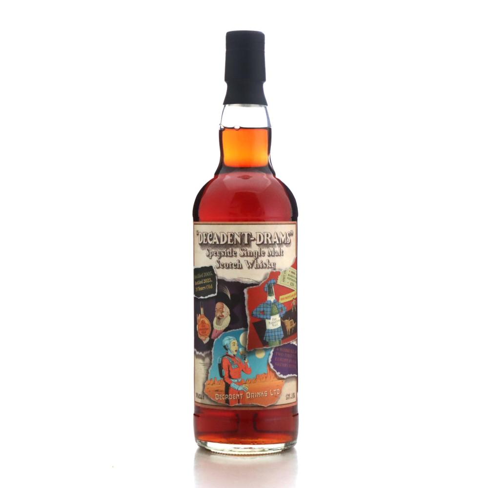 Marketing Malt 20Yr 2005-2025 Decadent Drams by Decadent Drinks 700ml