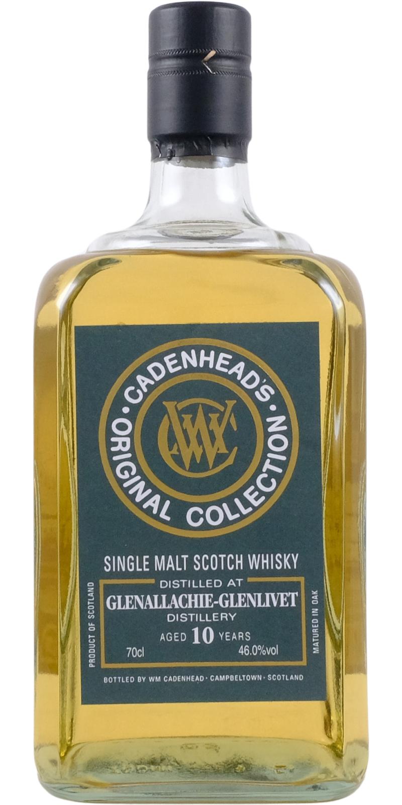 Glenallachie 10Yr Original Collection by Cadenhead 700ml