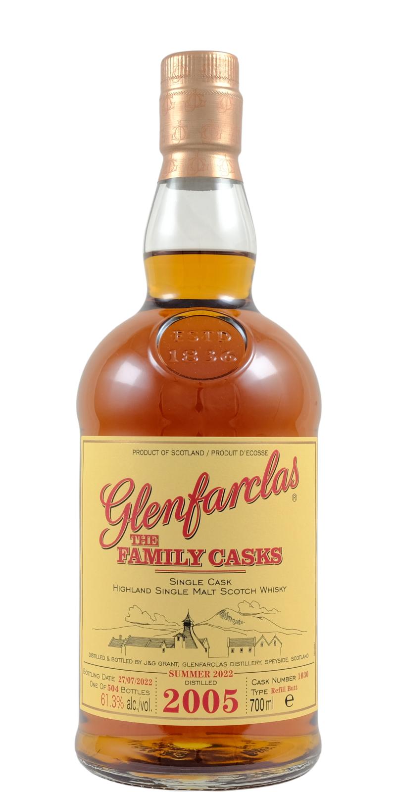 Glenfarclas Family Casks 2005-2022 #1030 700ml