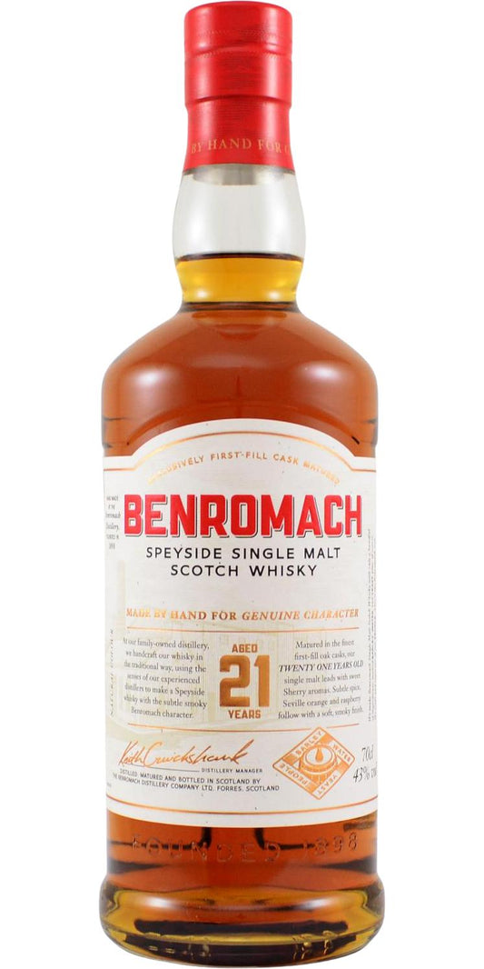 Benromach 21Yr 700ml