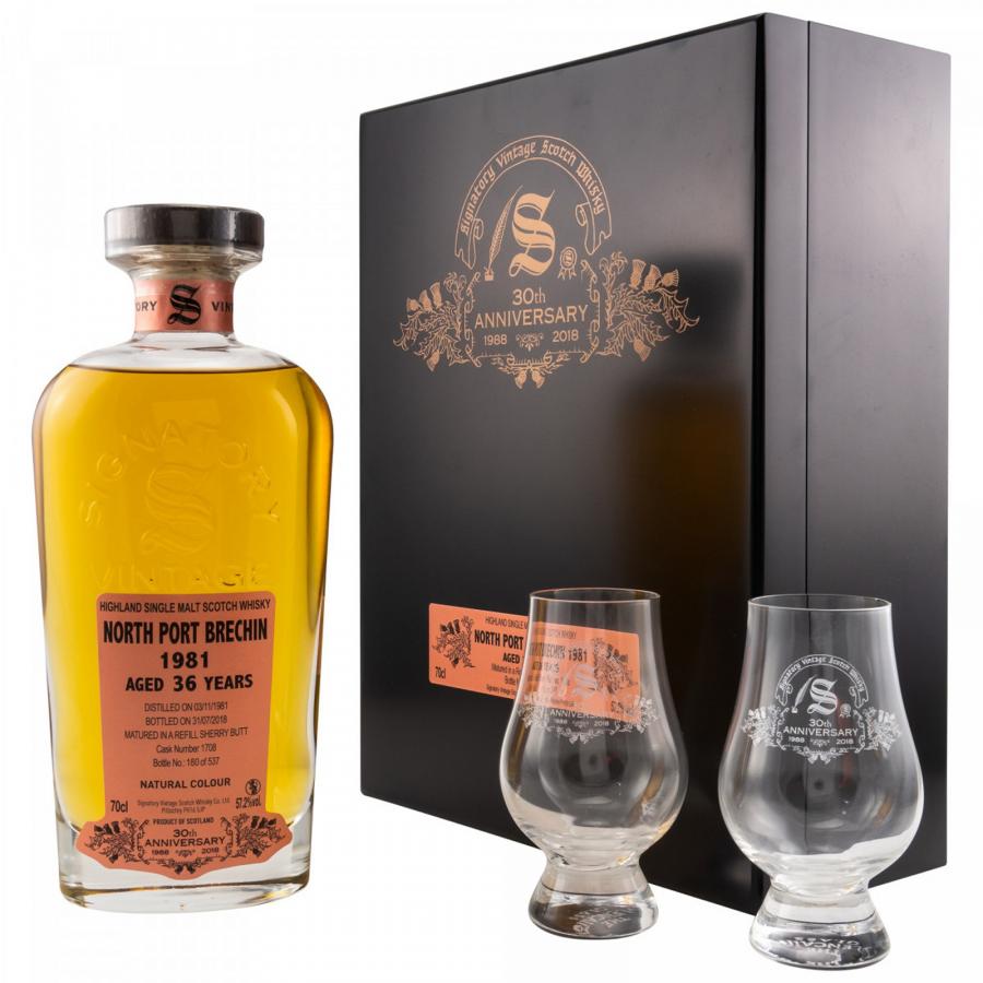 North Port Brechin 36Yr 1981-2018 (Signatory 30th Anniversary) 700ml