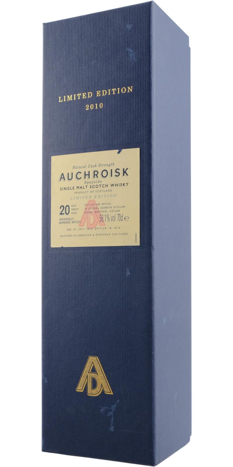 Auchroisk 20Yr Diageo Special Release 2010 700ml