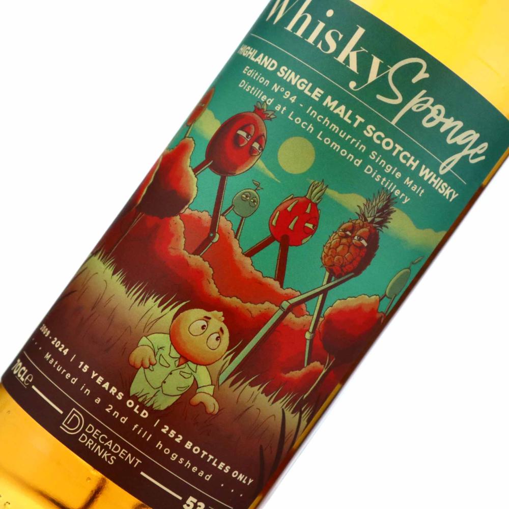 Inchmurrin 15Yr 2009-2024 Whisky Sponge 94 by Decadent Drinks 700ml