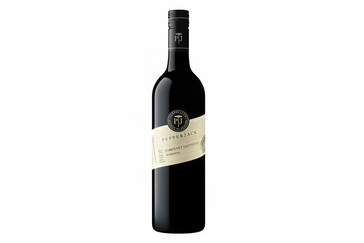 Pepperjack Cabernet Sauvignon wine bottle from Barossa, premium red wine for online purchase