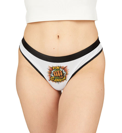 PAK! GANERN Tanga Blanca para Mujer - Ropa Interior Linda y Cómoda
