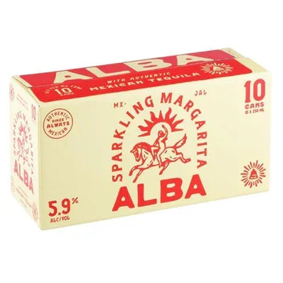 Alba Original Tequila 5.9% 10 x 250ml Cans