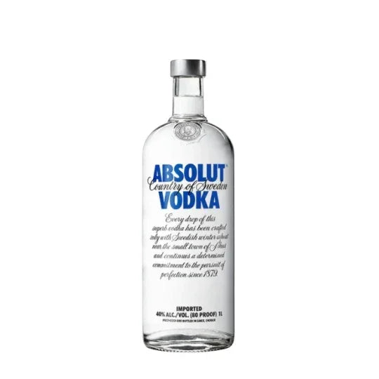 Absolut Plain Vodka 40% 1L