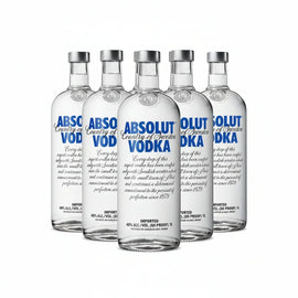 Absolut Plain Vodka 40% 1L 6pk