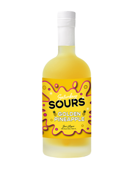 Saturdays Sours Golden Pineapple 725ml Bottle — 14% ABV