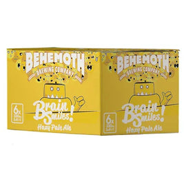 Cerveza pálida turbia Behemoth Brain Smiles 5,4 % 6 x 330 ml