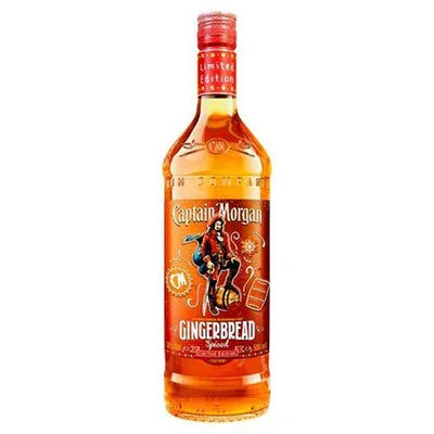 Captain Morgan Gingerbread Spiced Rum 30% 700ml - NZ Liquor Online