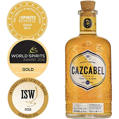 Cazcabel Tequila Honey Liqueur 700ml 34% - NZ Liquor Online