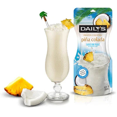 Daily's Pina Colada Frozen Cocktail Pouch 5% - NZ Liquor Online