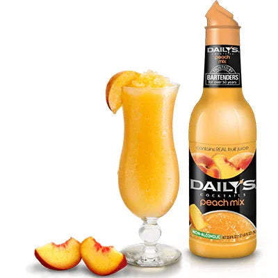 Daily's Peach Cocktail Mix 1L 0% - NZ Liquor Online
