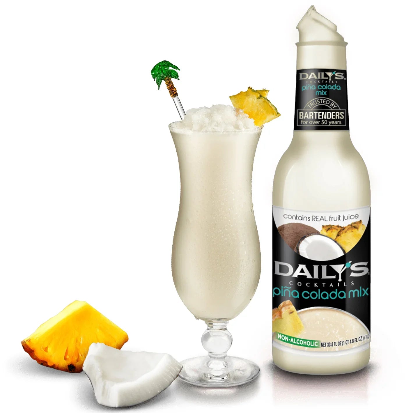 Daily's Pina Colada Cocktail Mix 1L 0% - NZ Liquor Online