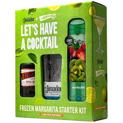 Tequila El Jimador 38% 700ml + Kit Margarita Master of Mixes