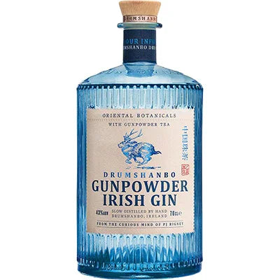 Drumshanbo Gunpowder Irish Gin 43% 700ml - NZ Liquor Online
