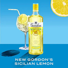 Gordons Sicilian Lemon Gin 37.5% 700ml