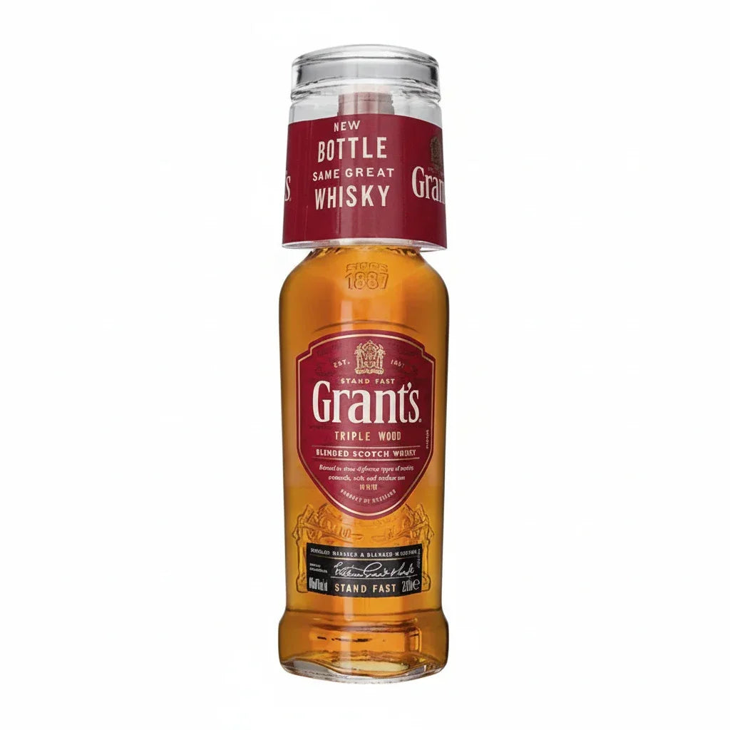 Grant’s 1L Blended Scotch Whisky (Glass Included)