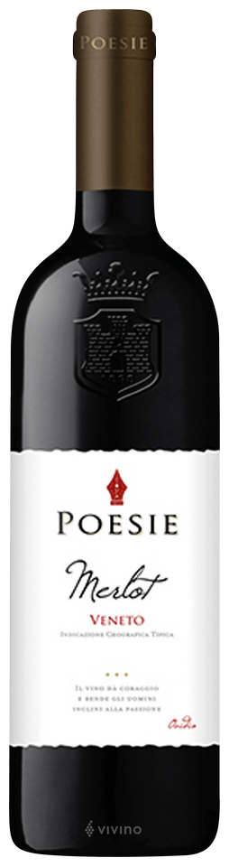 Le Poesie Merlot Veneto - NZ Liquor Online