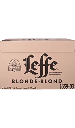 Leffe Blonde 330ml 24pk Bottles