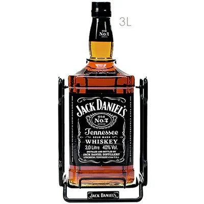 Jack Daniels Old No. 7 40% 3L + Cradle - NZ Liquor Online