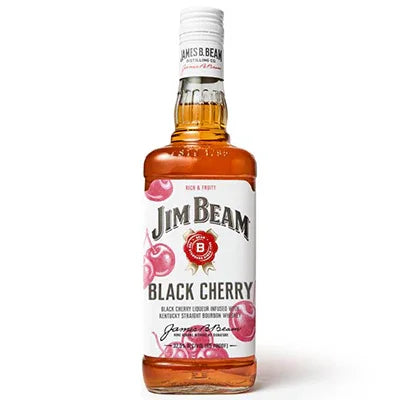 Jim Beam Black Cherry Bourbon 700ml 32.5% - NZ Liquor Online