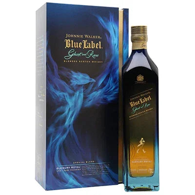 Johnnie Walker Blue Label Ghost & Rare Glenury 43.8% 700ml - NZ Liquor Online